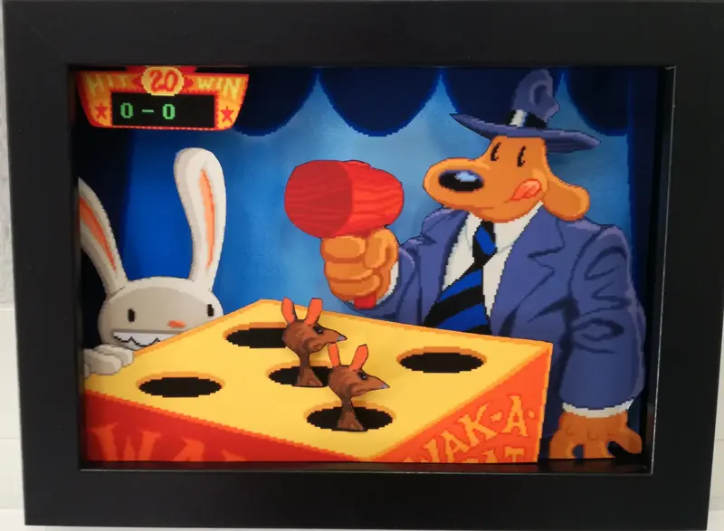 Sam & Max Hit The Road Diorama 1