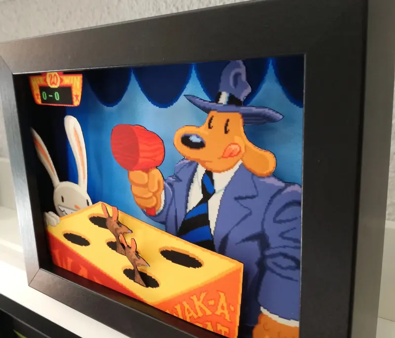 Sam & Max Hit The Road Diorama 2