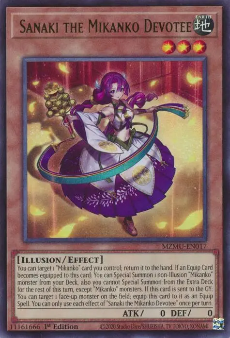 Sanaki The Mikanko Devotee [Mzmu-En017] Ultra Rare 1