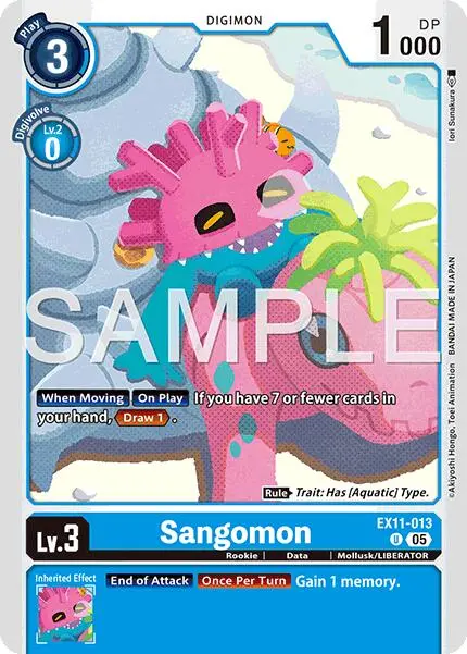 Sangomon [Ex11-013] [Dawn Of Liberator] 1