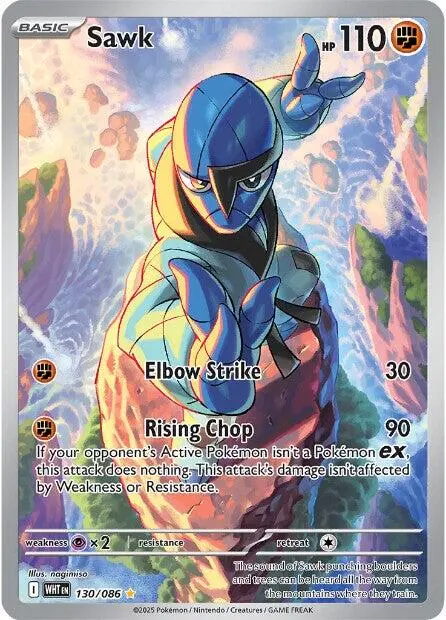 Sawk (130/086) [Scarlet & Violet: White Flare] 1