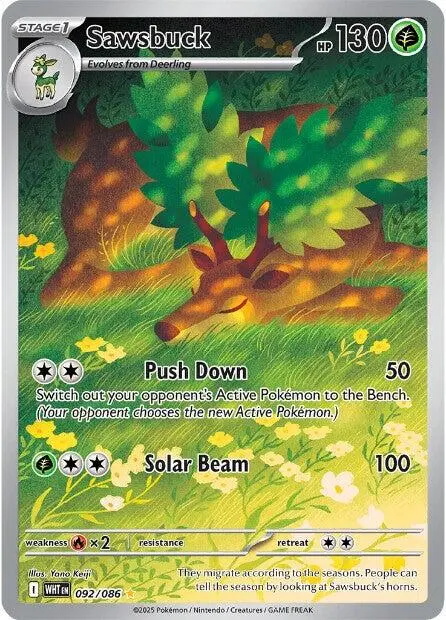 Sawsbuck (092/086) [Scarlet & Violet: White Flare] 1