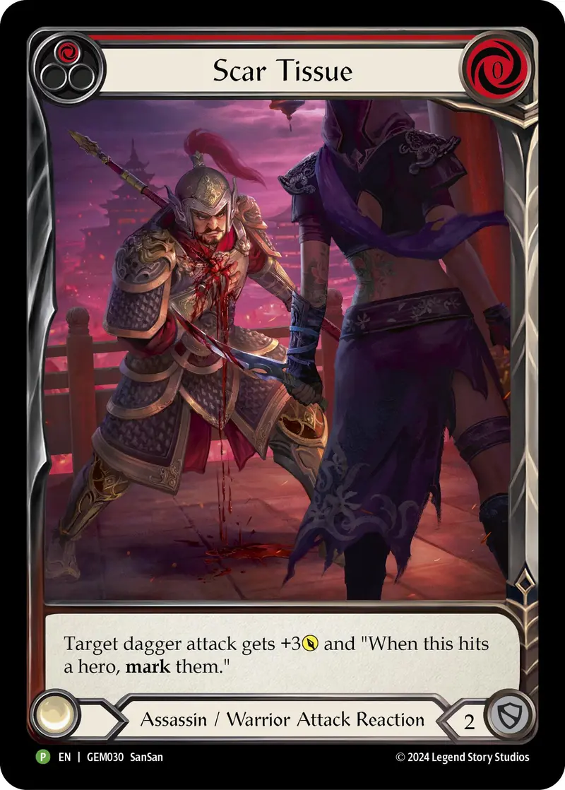 Scar Tissue (Red) [Gem030] (Gem Pack 1)  Rainbow Foil 1
