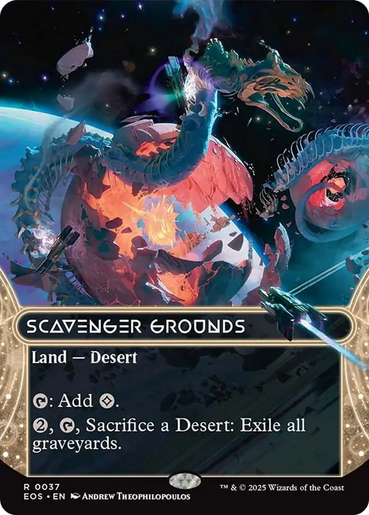 Scavenger Grounds (0037) (Borderless) [Edge Of Eternities: Stellar Sights] 1