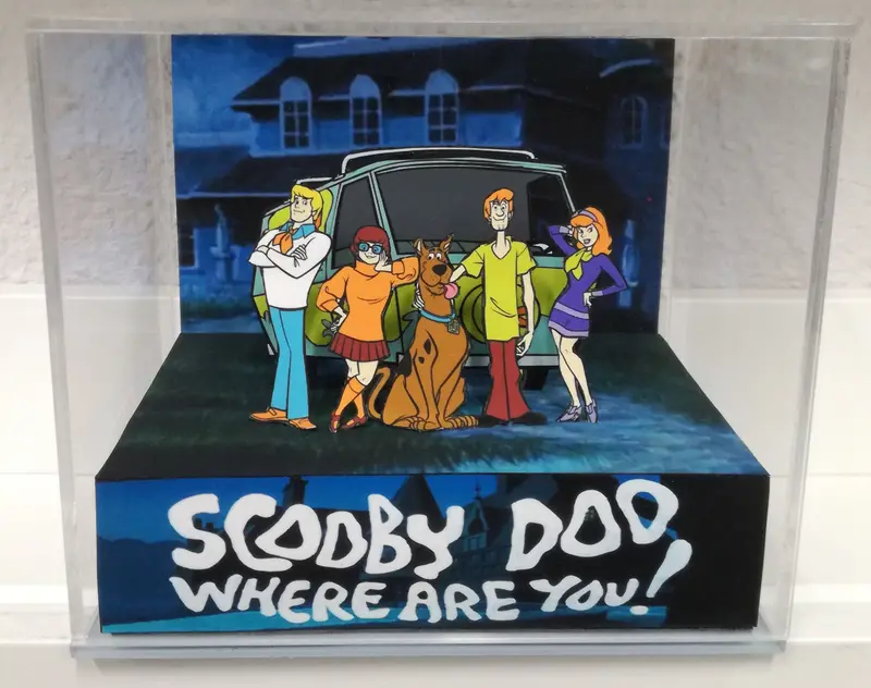 Scooby Doo Cubic Diorama 1