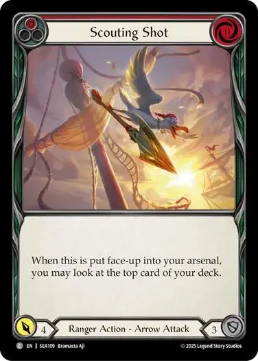 Scouting Shot [Sea109] (High Seas)  Rainbow Foil 1