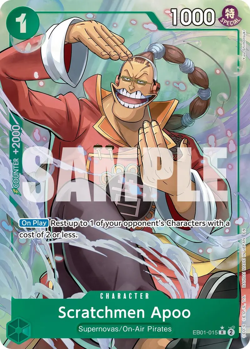 Scratchmen Apoo (Alternate Art) [Premium Booster -The Best- Vol. 2] 1
