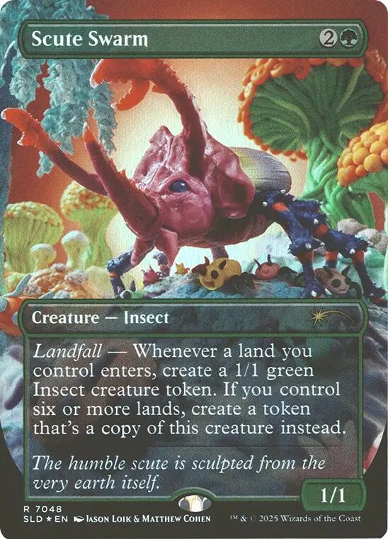 Scute Swarm (Rainbow Foil) [Secret Lair Drop Series] 1