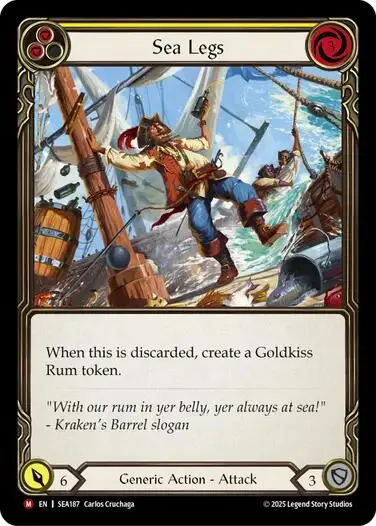 Sea Legs [Sea187] (High Seas)  Rainbow Foil 1