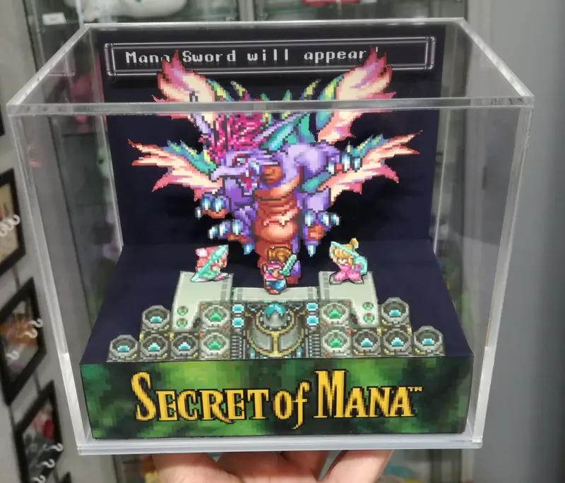 Secret Of Mana - Mana Beast Cubic Diorama 2