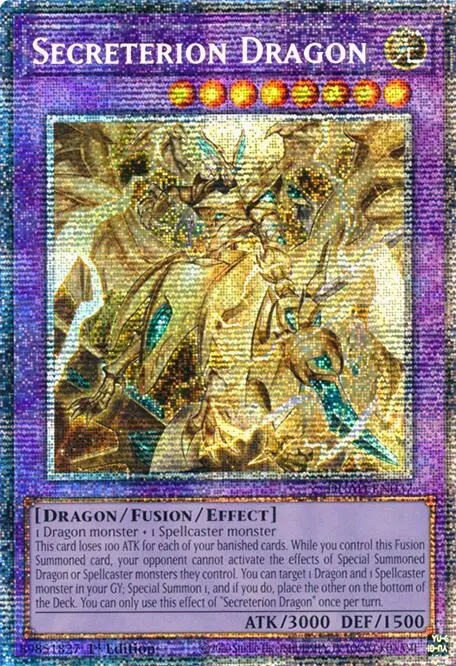 Secreterion Dragon (Starlight Rare) [Duad-En037] Starlight Rare 1