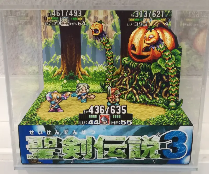 Seiken Densetsu 3 / Trials Of Mana Mispolm Cubic Diorama 1