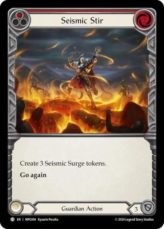 Seismic Stir (Red) [Mpg094] (Mastery Pack Guardian) 1