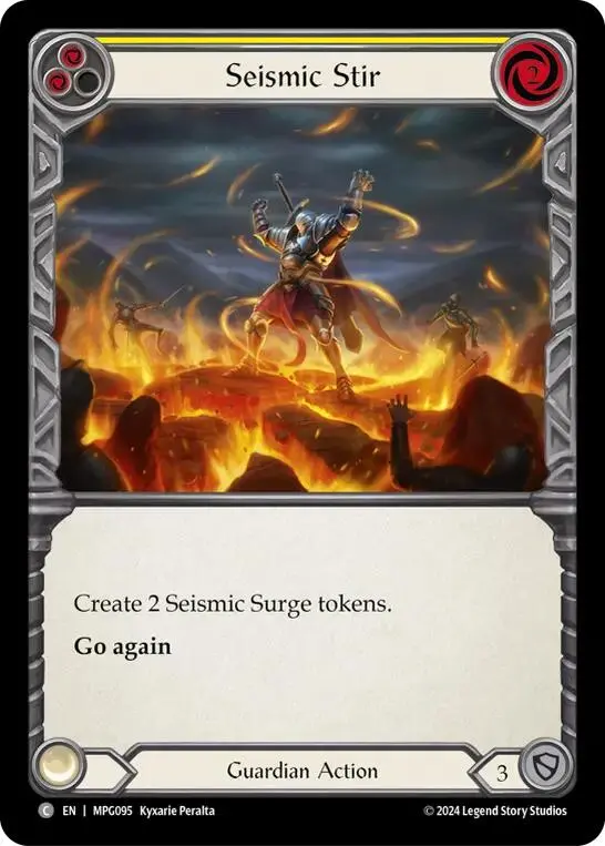 Seismic Stir (Yellow) [Mpg095] (Mastery Pack Guardian) 1