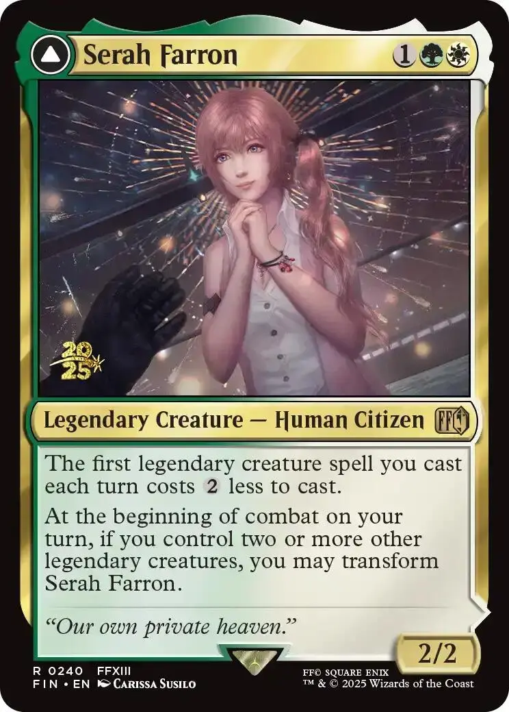 Serah Farron [Final Fantasy Prerelease Promo] 1