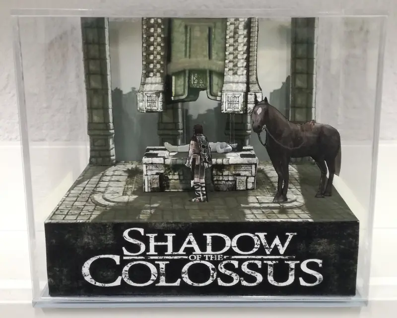 Shadow Of The Colossus Altar Cubic Diorama 1