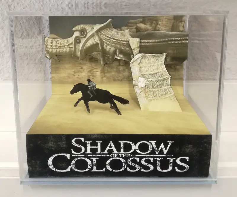 Shadow Of The Colossus Phalanx Cubic Diorama 1