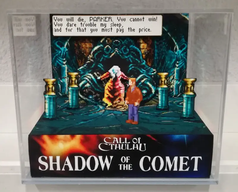 Shadow Of The Comet Cubic Diorama 1