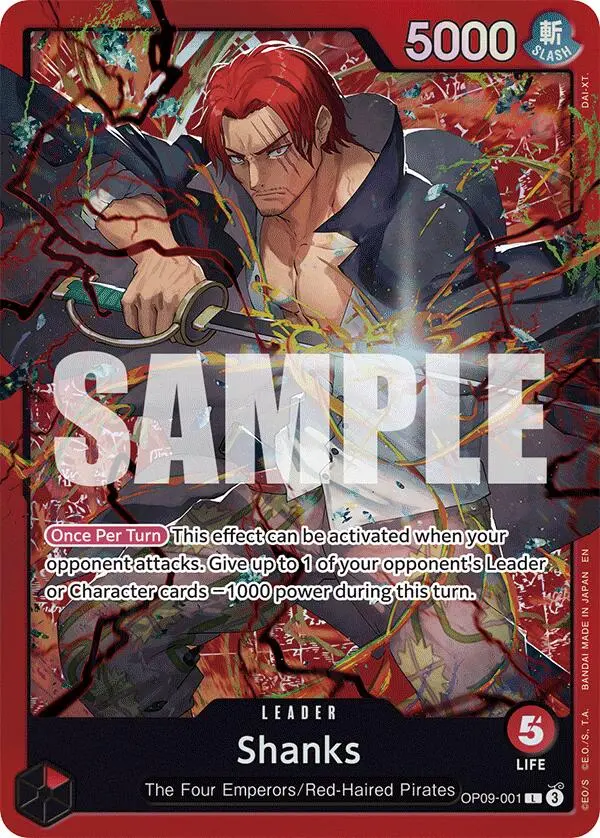 Shanks (Op09-001) [Starter Deck: Red Shanks] 1