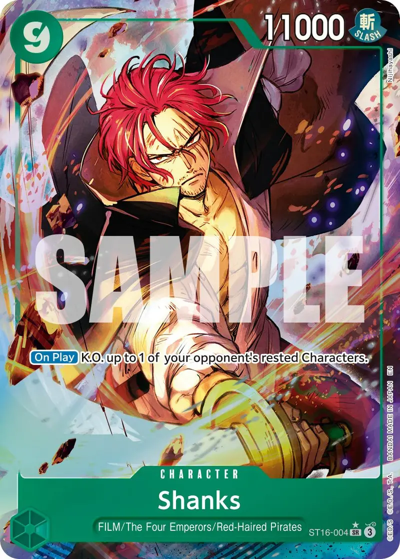 Shanks (St16-004) (Alternate Art) [Premium Booster -The Best- Vol. 2] 1