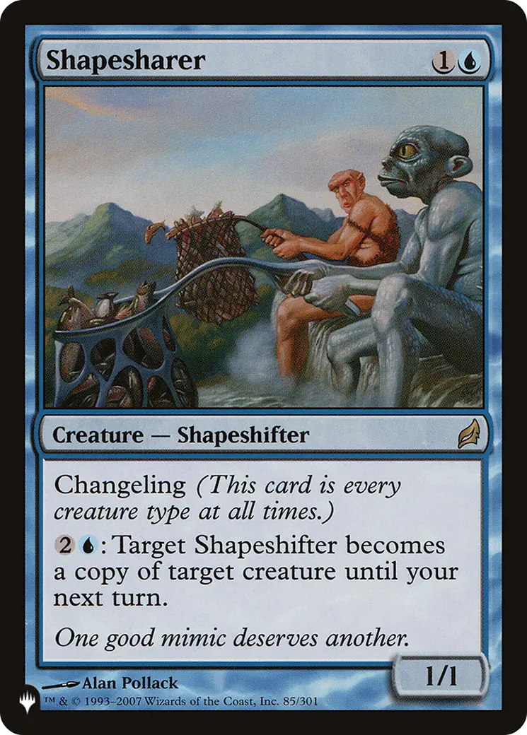 Shapesharer (Lrw) [The List] 1