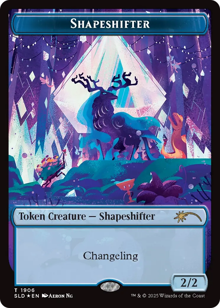 Shapeshifter Token (1906) (Double Rainbow Foil) [Secret Lair Drop Series] 1