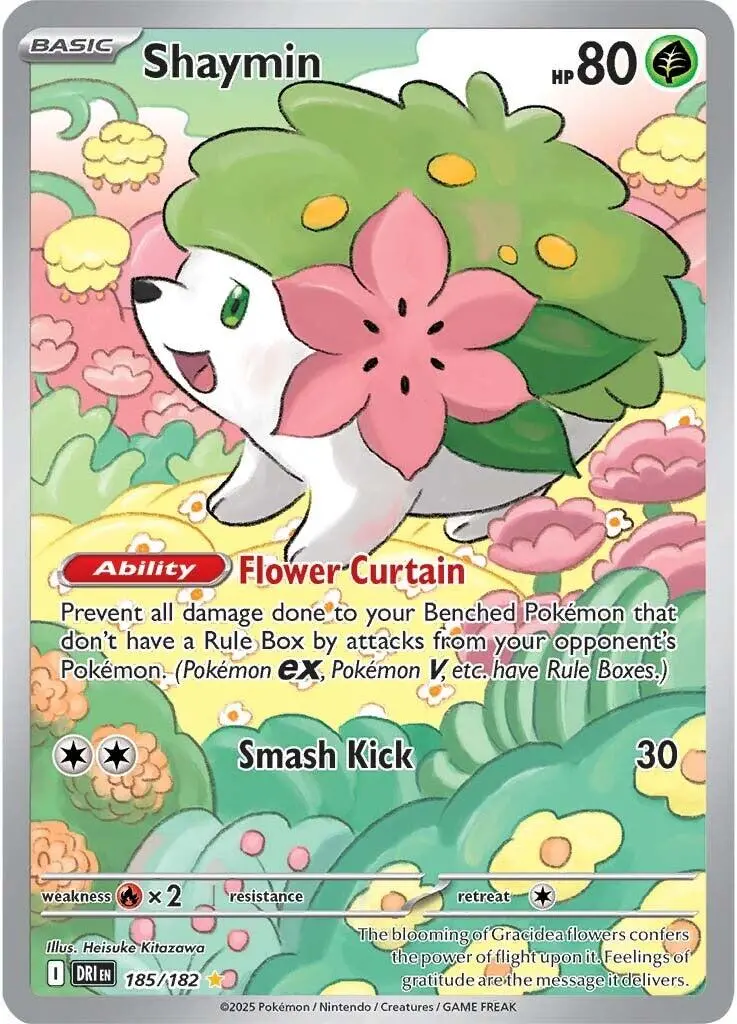 Shaymin (185/182) [Scarlet & Violet: Destined Rivals] 1