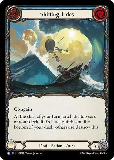 Shifting Tides [Sea148] (High Seas)  Rainbow Foil 1