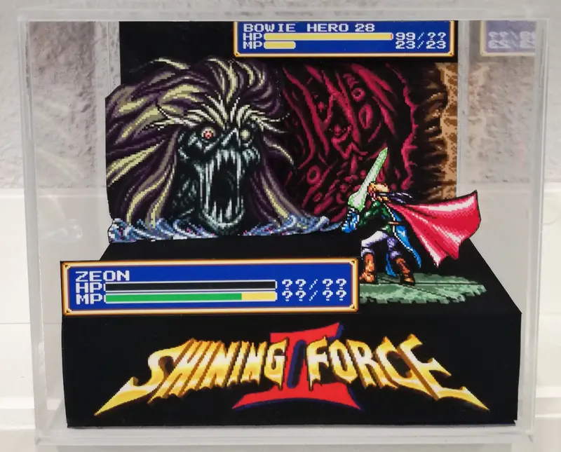 Shining Force 2 Cubic Diorama 1