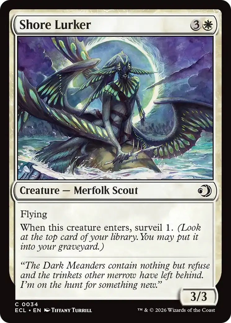 Shore Lurker [Lorwyn Eclipsed] 1