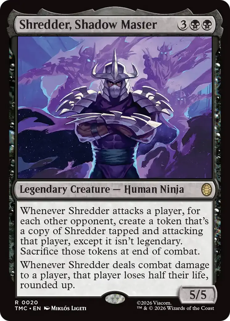 Shredder, Shadow Master [Teenage Mutant Ninja Turtles Commander] 1