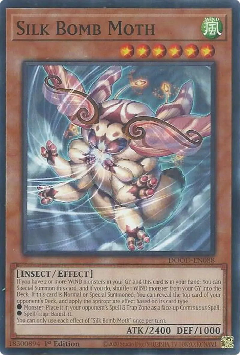 Silk Bomb Moth [Dood-En088] Common 1