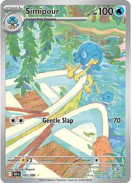 Simipour (102/086) [Scarlet & Violet: Black Bolt] 1