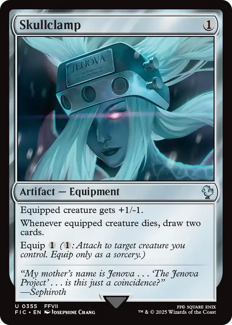 Skullclamp [Final Fantasy Commander] 1