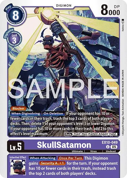 Skullsatamon [Ex10-049] [Sinister Order] 1