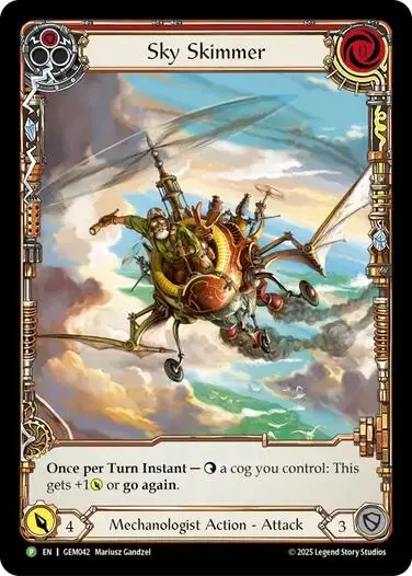 Sky Skimmer (Red) [Gem042] (Gem Pack 2) 1