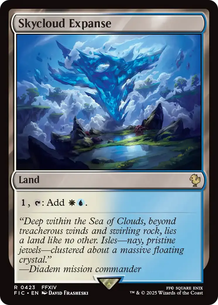 Skycloud Expanse [Final Fantasy Commander] 1