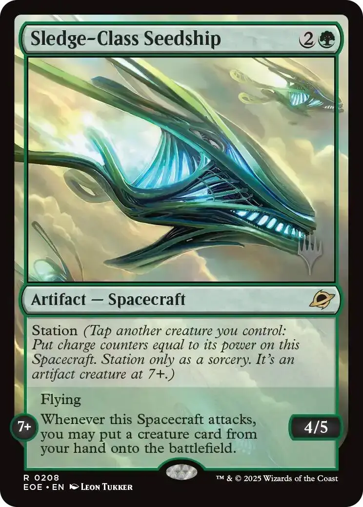 Sledge-Class Seedship (Promo Pack) [Edge Of Eternities Promo Pack] 1