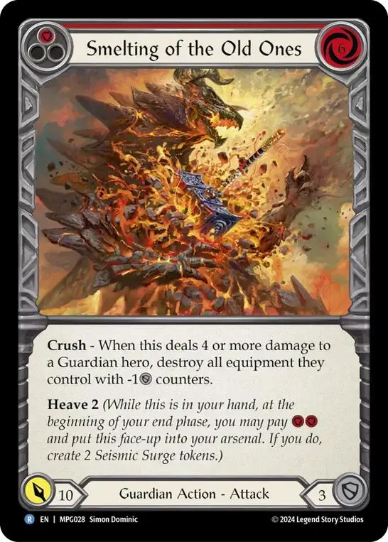 Smelting Of The Old Ones [Mpg028] (Mastery Pack Guardian)  Rainbow Foil 1