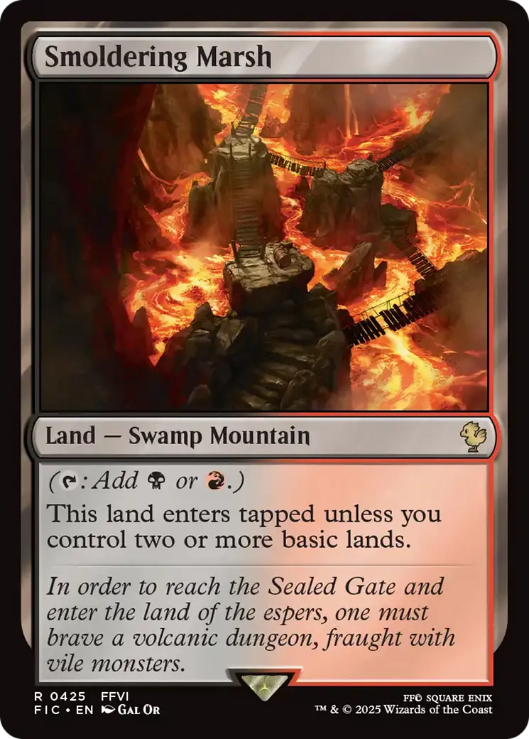 Smoldering Marsh [Final Fantasy Commander] 1