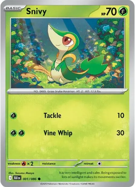 Snivy (001/086) [Scarlet & Violet: Black Bolt] 1