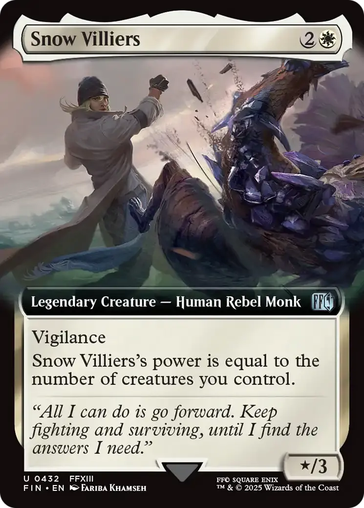 Snow Villiers (Extended Art) [Final Fantasy] 1