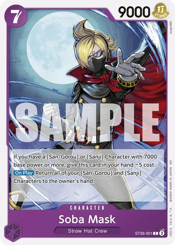 Soba Mask [Starter Deck: Purple/Black Monkey.D.Luffy] 1