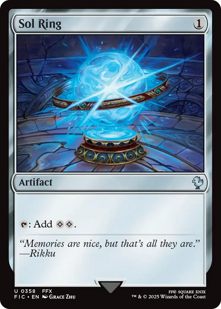 Sol Ring (0358) [Final Fantasy Commander] 1