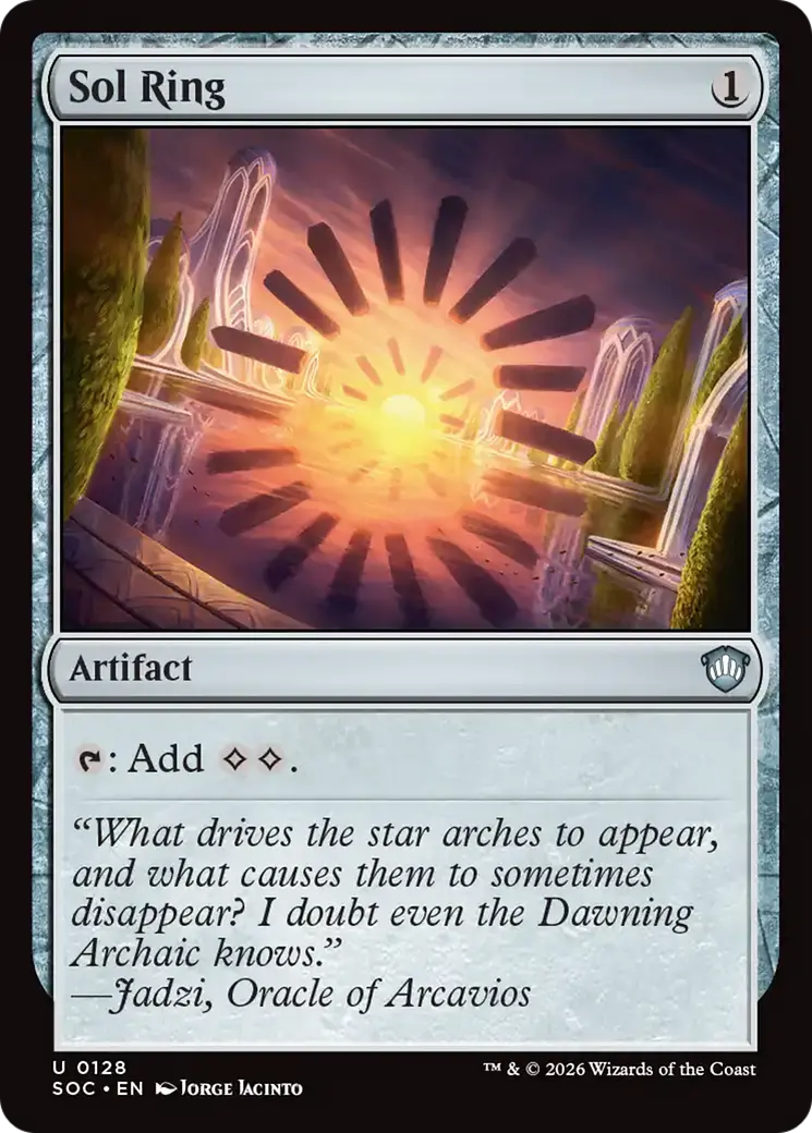 Sol Ring [Secrets Of Strixhaven Commander] 1
