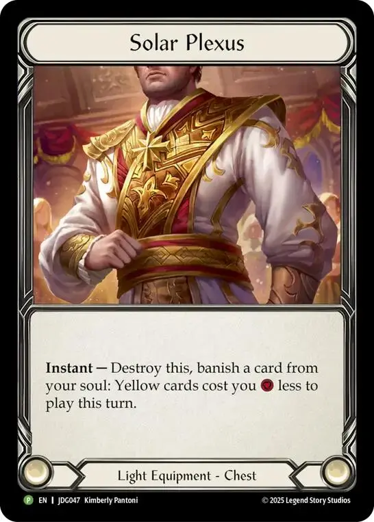 Solar Plexus [Jdg047] (Promo)  Cold Foil 1