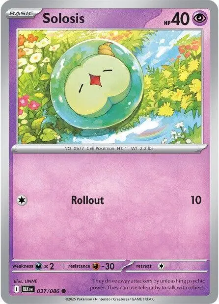 Solosis (037/086) [Scarlet & Violet: Black Bolt] 1