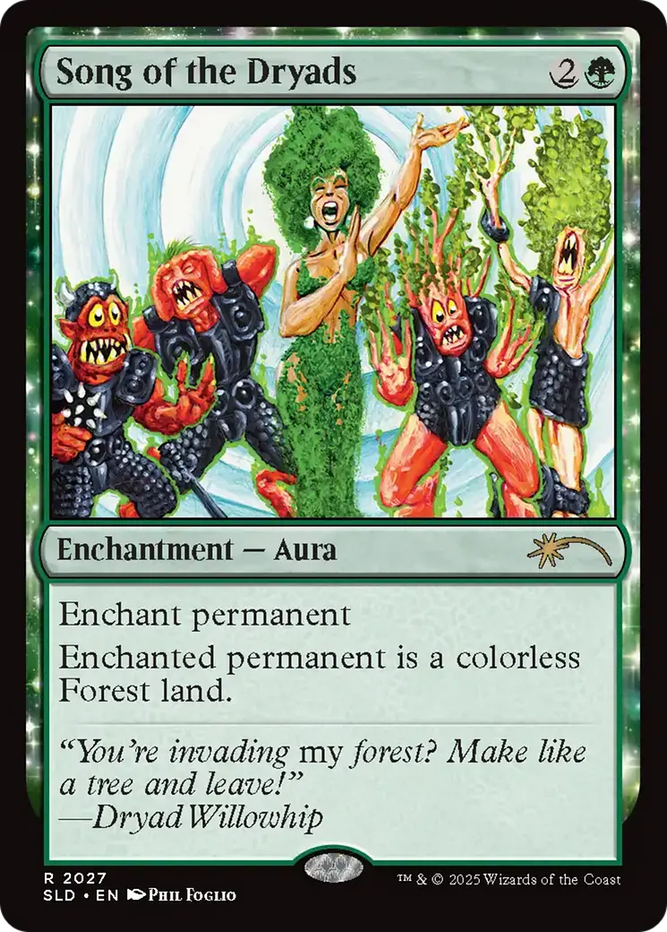 Song Of The Dryads (2027) [Secret Lair Drop Series] 1