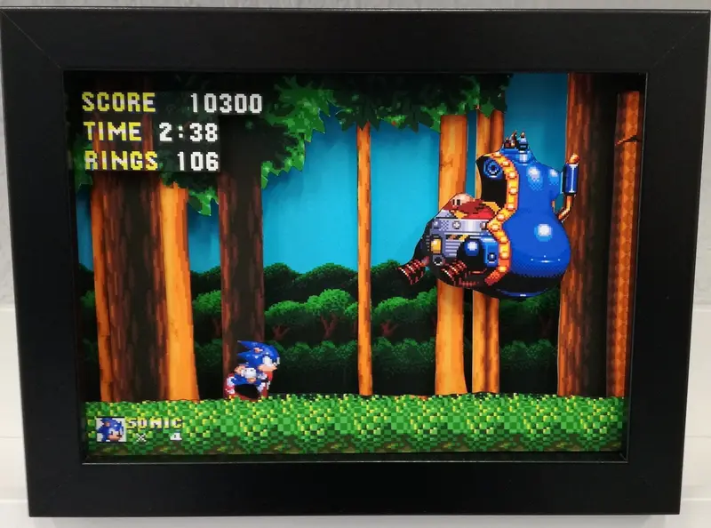 Sonic & Knuckles Diorama 1