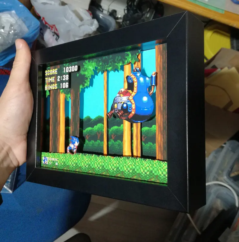 Sonic & Knuckles Diorama 2